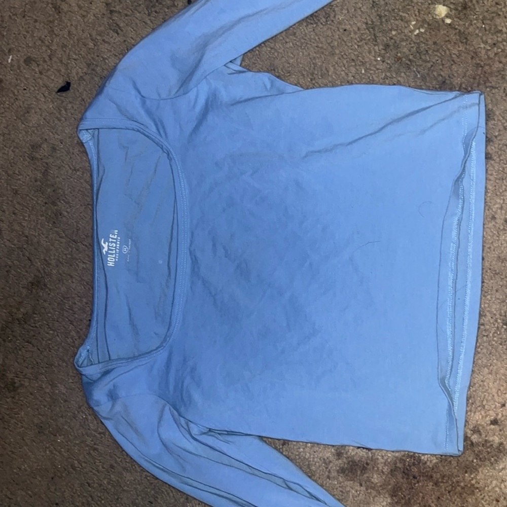 blue long sleeve holster